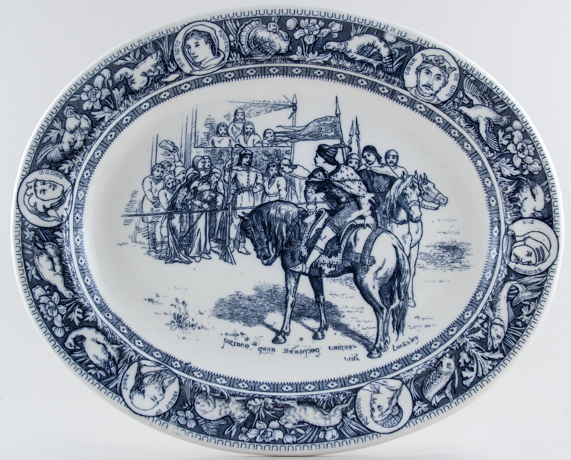 Meat Dish or Platter c1880s